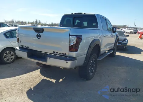 2017 Nissan Titan Sv from USA, damaged, VIN 1N6AA1E58HN555219
